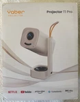 Yaber 1920X1080 Led Smart Portable Projector (T1 Pro) Cream. Fixed Price $129.00.