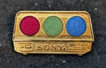 Vtg Sony Projector Lapel Pin VPH-1040Q PVH-D50 Red Blue Green Crt Souvenir. Fixed Price $14.54.
