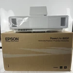 Epson Powerlite 800F Ultra Short Throw Laser Projector 5000 Lumens 1080P H923A. Fixed Price $1421.62.