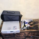 Epson Lcd Multipurpose Projector EMP30 Powerlite 30C 800 Lumens With Case Works. Fixed Price $74.00.