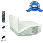 3000 Ansi Dlp Projector Ultra Short Throw For Home Theater Games Hdmi W/bundle. Fixed Price $123.80.