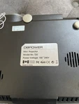 Dbpower T20 1800 Lumens Lcd Mini Projector PJ0720. Fixed Price $20.00.