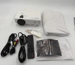 Jinhoo Mini Overhead Projector PJ0551 Model M10 Full Hd 1080P With Screen. Fixed Price $35.00.