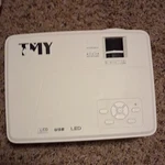 Tmy V28 Lcd Led Desktop Projector White Hdmi Usb Vga Model AK0211217-63. Fixed Price $22.60.