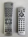 Philips CL019 Tv Vcr Dvd Cbl & Phillips 7 Universal Remote Control Silver. Fixed Price $14.00.