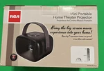 Rca Retro Portable Home Theater Projector, Black - RPJ264 New In Box. Fixed Price $21.99.