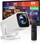 Mini Projector, Portable 4K Support, Full Hd 1080P Outdoor Ivory. Fixed Price $49.34.