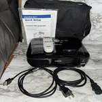 Epson EX71 Wxga 2500 Lumens Multimedia 3LCD Projector H310A Remote And Manual. Fixed Price $89.00.
