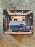 Quest QX4400 4K Laser Projector Includes Zero Edge Motorized Screen SI-72. Fixed Price $1500.00.