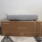 Samsung SP-LSP7TFAXZA 120" The Premiere 4K Smart Laser Projector. Fixed Price $1499.00.