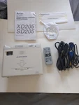 Mitsubishi Lumens Dlp Video Projector XD205U 1700:1 1500 With Remote And Case. Fixed Price $65.00.