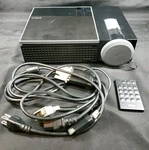 Dell 1409X Dlp Universal Projector Vga 2500 & Remote Cords Tested Working Set. Fixed Price $27.99.