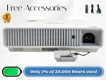 Casio XJ-M141 Dlp Projector Laser/led Hybrid 4K Only 7% Of 20,000 Hours Used. Fixed Price $189.20.