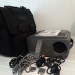 Telex Magnabyte P170V Lcd Projector W/padded Carrying Case Tested Pre-owned. Fixed Price $200.00.