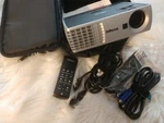 Infocus Projector IN1100 Model: W1100 Remote, Cables, Carrying Case Used Once. Fixed Price $70.00.
