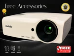 Vivitek D555WH 4K Dlp Projector 2160P 3000 Ansi - Durable Lamp Up 10K Hours. Fixed Price $112.62.