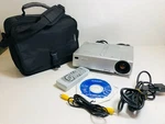 Casio Data Projector XJ-350 With "lamp/temp" Flashing Lights, Remote, For Parts. Fixed Price $35.75.
