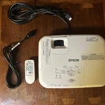 Epson Home Cinema 500 Projector, Cable, Remote And 10 Ft. Hdmi Cable.. Fixed Price $95.00.