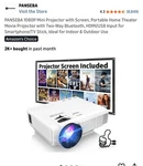 Projector Multimedia Ultra High Dynamic Range Smart Portable 1080P New. Fixed Price $50.00.
