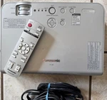 Lot Of 2 Panasonic PT-LB51 Xga Lcd Projector + PT-LB10VU Power Cords Remote. Fixed Price $20.00.