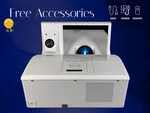 Professional Dell S520 Dlp Projector For Presentations Ust 3100 Lumens 4K Wxga. Fixed Price $213.86.