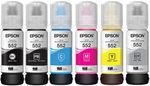 Genuine Epson 552 Ink Bottle 6 Pack For ET-8500 ET-8550. Fixed Price $69.99.