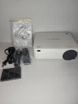 Wiselazer A30 Native 1080P Projector 5G, Wifi, Bluetooth, Cast And More. Fixed Price $136.00.
