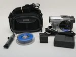 Hitachi DZ-MV730A Mini Dvd Hybrid Camcorder 16X Optical Zoom Bundle / Excellent. Fixed Price $55.88.