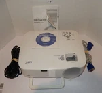 Nec VT580 Portable Lcd Projector Low 67 Lamp Hours! W/ Cables Manual VT85LP. Fixed Price $59.96.
