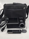 Dell M209X Dlp Projector W/ Remote Carrying Case Power Cord Lens Cap. Fixed Price $49.95.