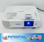 Used - Epson Powerlite 118 HA03A Projector 3LCD Hdmi 1869 Hours. Fixed Price $199.99.
