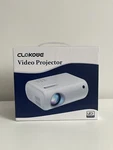 Mini Portable Projector, Clokowe Upgraded Full Hd 9000LUX 1080P (used). Fixed Price $40.00.
