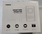 Vimgo P10 (J72-5L0) Smart Mini Projector, White/blue. Fixed Price $97.39.