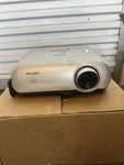 Sharp XR-10S Notevision Multimedia Desktop Home Projector Without Power Cable. Fixed Price $29.99.