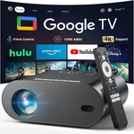 Goodee Smart 4K Projector Google Tv Built-in Prime Video Dolby Sound. Fixed Price $206.99.