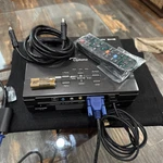 Projector Optoma N1839 Daepglkgp Dlp Widescreen W/ All Cords Remote. Fixed Price $80.00.
