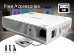 2500 Lumens Laser/led Hybrid Multimedia Dlp Projector 3D For Pc Blu-ray Disc. Fixed Price $134.20.