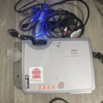 Hitachi ED-X3280AT Lcd Multimedia Mobile Desktop Projector 1024X768 4:3 Gray. Fixed Price $60.00.