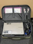 Epson Powerlite 765C 3LCD Multimedia Projector W/ Case, Remote, Cables, Manuals. Fixed Price $120.00.