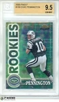 Chad Pennington Rc Bgs 9.5: 2000 Finest Rookie Card /2400. Fixed Price $31.49.