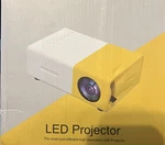 Eeekit 1080P Portable Led Mini Projector - White/yellow. Fixed Price $30.00.