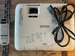 Epson Powerlite Home Cinema 640 3LCD Projector Model H801A. Fixed Price $199.99.