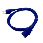 4' Blue Power Cord For Eiki LC-XG210 Lcd Projector Replacement Cable. Fixed Price $9.08.