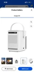 Vankyo-performance H300W 1080P Portable Smart Projector, 5G Wifi And Bluetooth. Fixed Price $95.00.