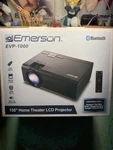 Emerson 150" Home Theater Lcd Projector EVP-1000. Fixed Price $40.00.