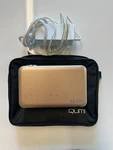 Qumi Q6-GD Gold Projector W/ Case, Ac Cable. Fixed Price $77.99.