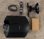 Sony VPL-HW45ES 1080P 3D Sxrd 1800 Lumens Home Cinema Projector W/ Ceiling Mount. Fixed Price $725.00.