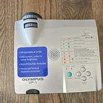 Olympus VP-1 Dlp Xga 1024X768 1000 Lumens 4:3 Projector W/ Remote. Fixed Price $257.00.