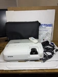 Epson EX30 Lcd Projector Model H283A W/ Remote Power Cord & Bag Lamp Hours (146). Fixed Price $55.00.