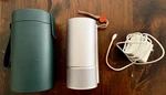 Xgimi Mogo 3 1080P Portable Projector 450 Iso Lumens, Google Tv + Case. Fixed Price $330.00.